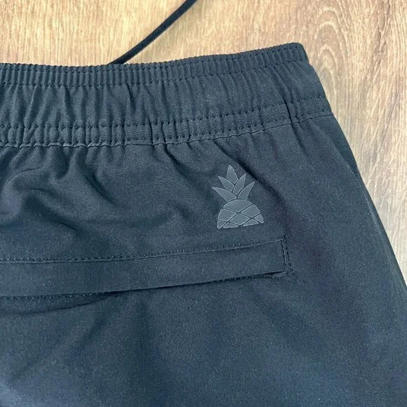 NEW Chubbies The Secret Agents Athlounger Black Workout Sport Shorts Sz L - Picture 8 of 11